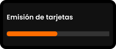 Paso 6: Emisión de tarjetas.