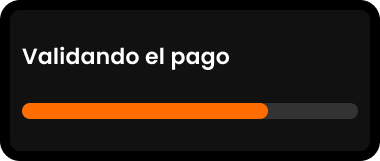 Paso 5: Validando el pago.