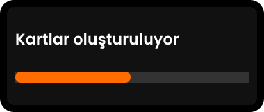 AR-PAY ile ürünlerinizi kolay ve güvenli bir şekilde satın alın 6 Adım 6: Kartlarınız hazırlanıyor.