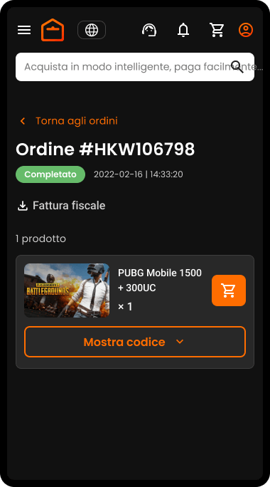 Passaggio 7. Clicca sul pulsante Mostra codice per visualizzare il tuo codice