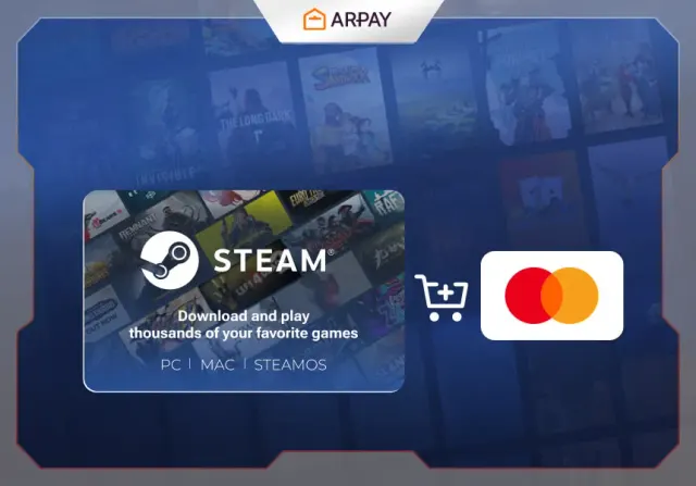 كيفية شراء بطاقة هدية Steam باستخدام MasterCard
