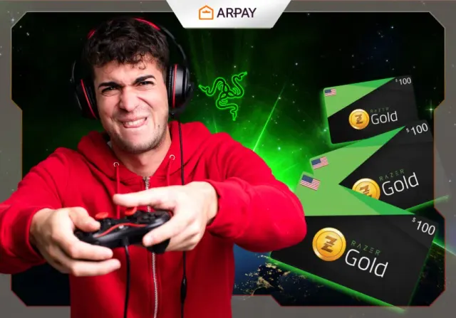 Razer Gold Gift Card: Access 2,500+ Games and Rewards