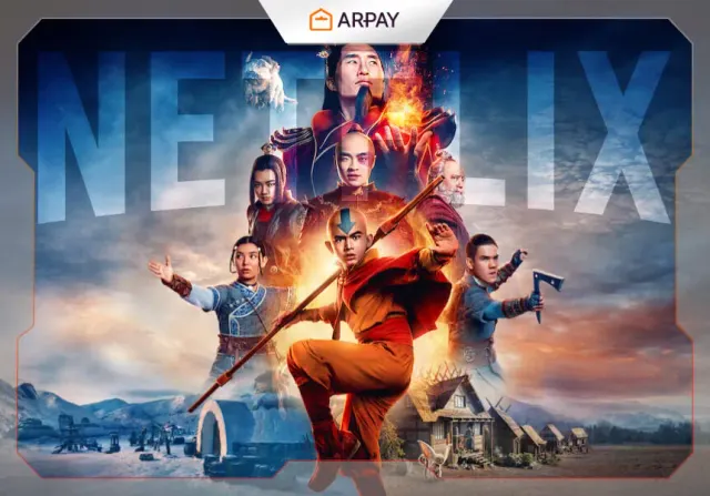 بطاقات هدايا نتفليكس وموسم Avatar: The Last Airbender