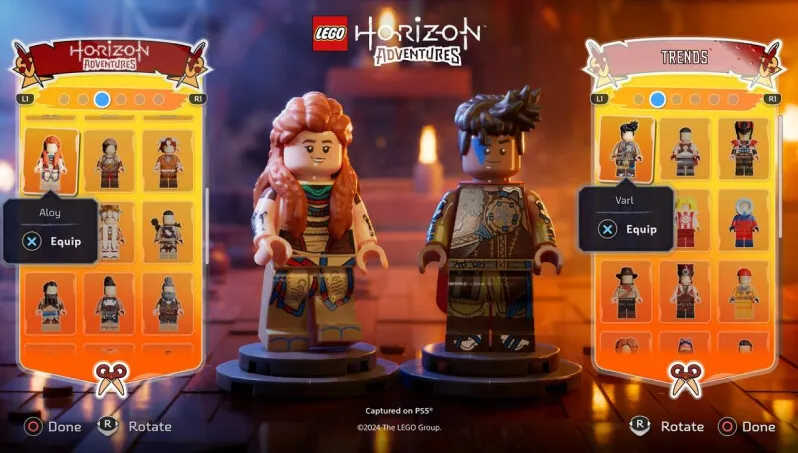 LEGO Horizon Adventures Characters 