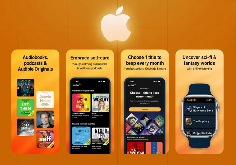 Audible: For the Voracious Listener The 10 Best iOS Apps Everyone Will Be Using in 2025