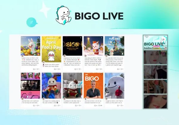 BIGO LIVE Stream Content 