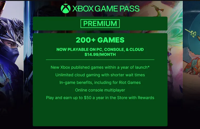 Xbox Game Pass Premium: The Middle Ground Problem