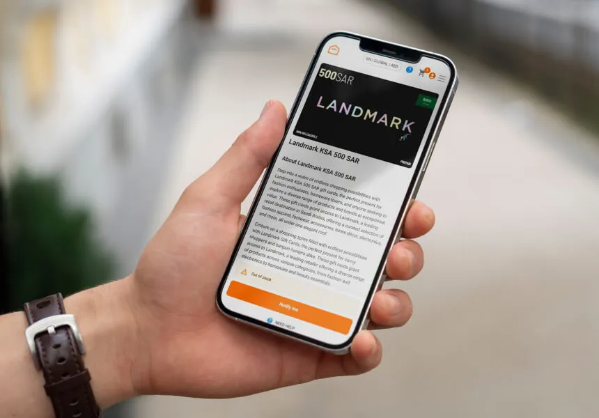 How to Purchase Landmark KSA Gift Cards 