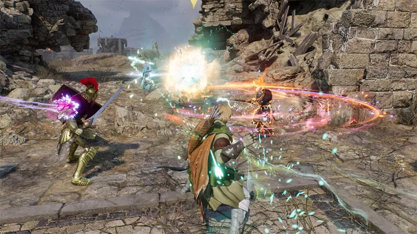 ديناميكيات تعدد اللاعبين في لعبة Throne and Liberty