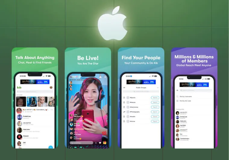 Kik Messenger: For Privacy-Focused Chat - 10 Best iOS Apps You Must Try in 2025