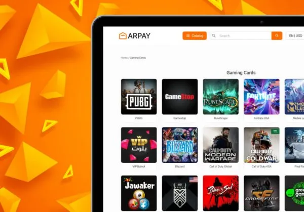 Get Gaming Gift Cards From ARPay 