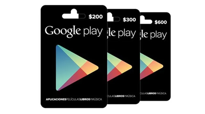 Google Play gift cards