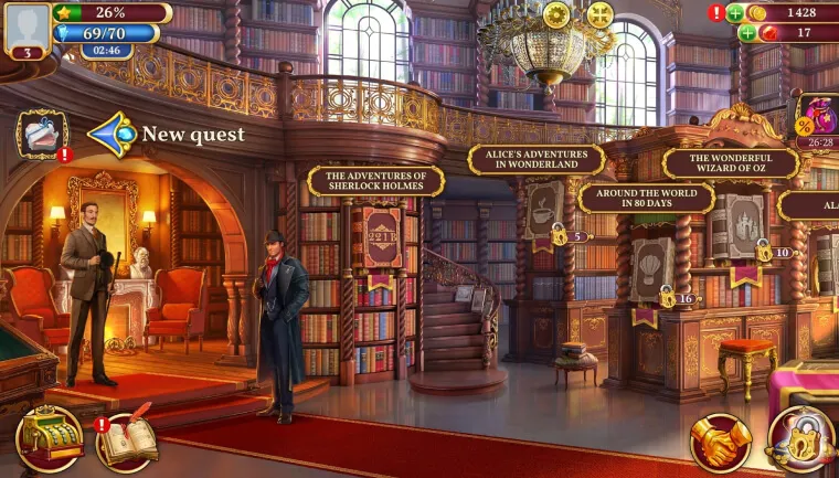 Sherlock: A Hidden Object Mystery (شرلوك: لغز المحقق) - أقوى 10 ألعاب Hidden Object على الإطلاق - أفضل 10 ألعاب البحث عن الأشياء المخفية لتحسين الانتباه والذاكرة
