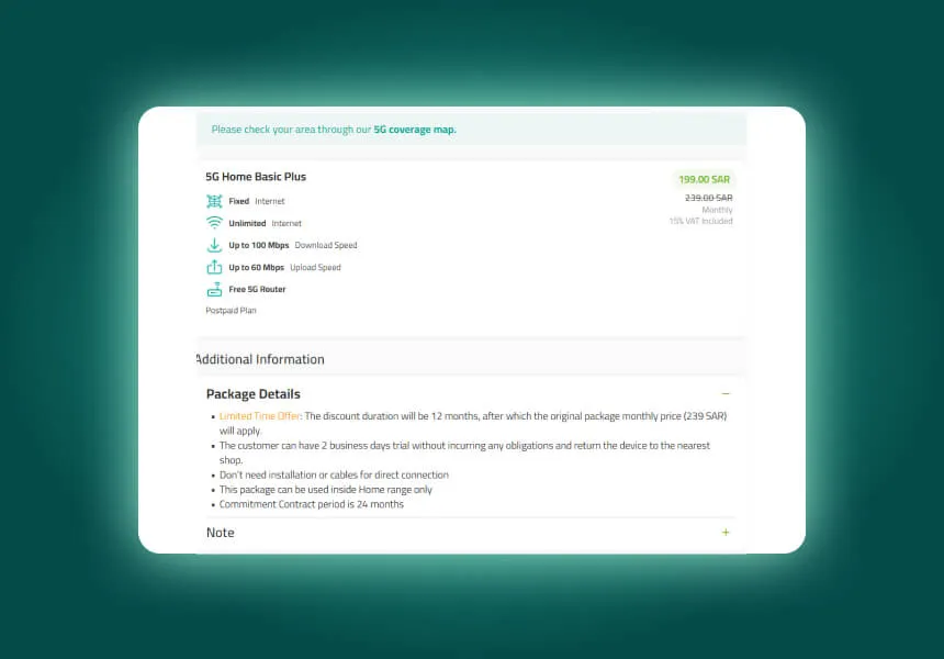 Why Choose Zain 5G Home Basic Plus? 