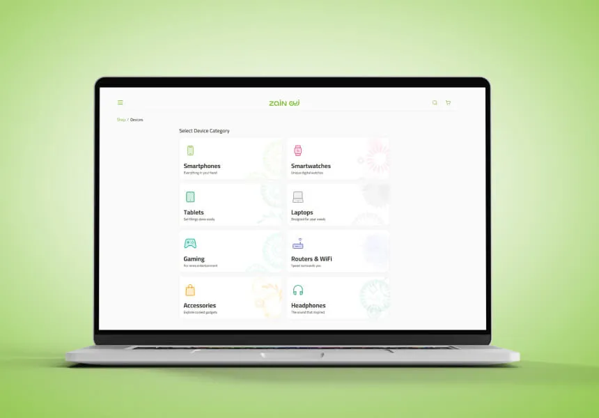 How to Make a Purchase at Zain KSA Shop 