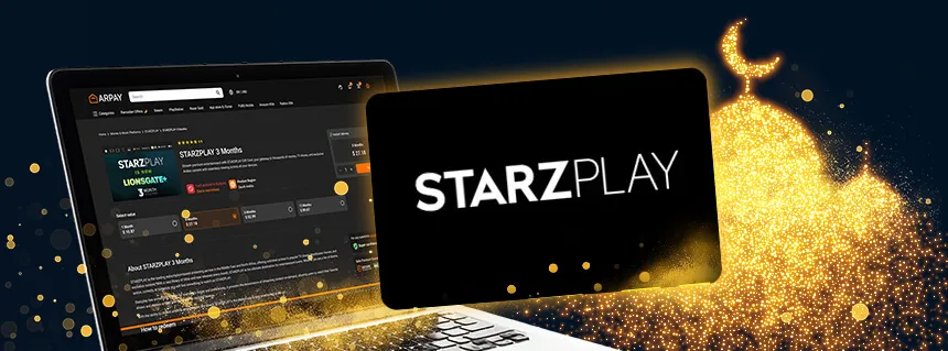 StarzPlay Gift Card: Endless Entertainment at Their Fingertips - The 10 Best Gift Cards for Eid Al-Fitr