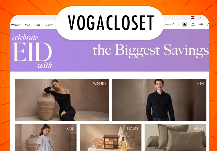 VogaCloset - Global Fashion Without the Card Risk - Miswag - Iraq