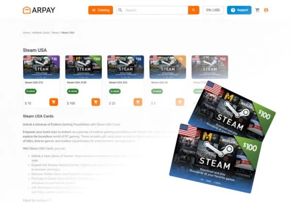 $100 Steam Gift Cards: Unlocking the Best Deals