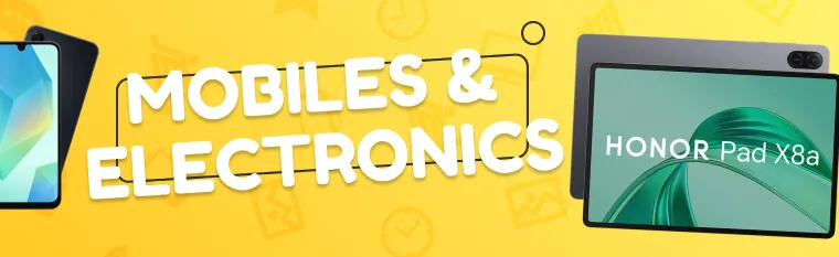 Noon Yellow Friday Offers: Mobiles &amp; Electronics