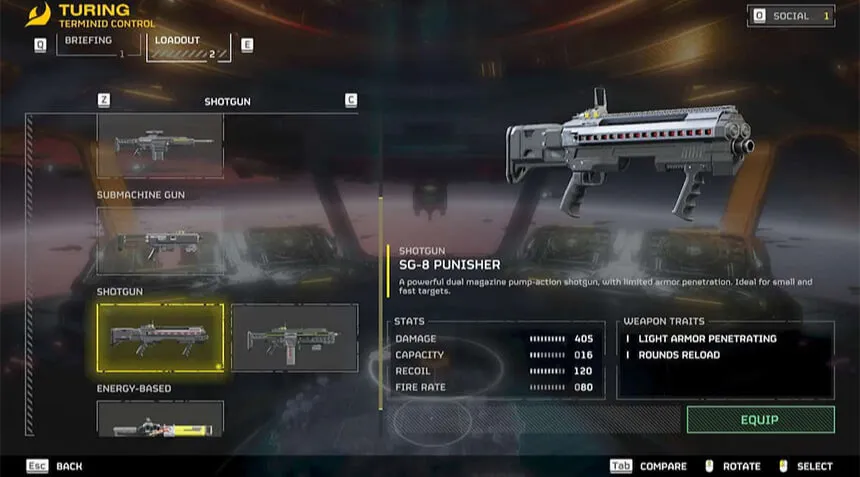 اختيار المعدات المناسبة