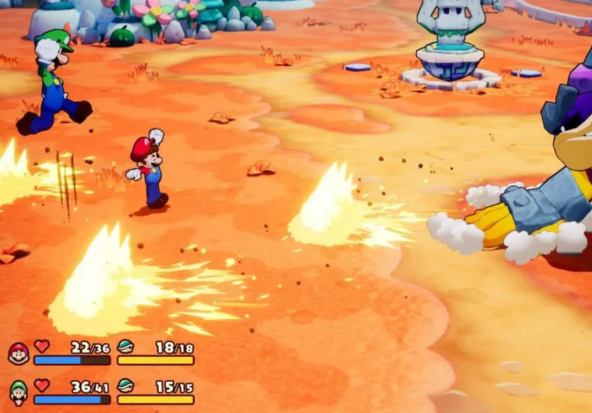 Mario &amp; Luigi Brothership Gameplay 