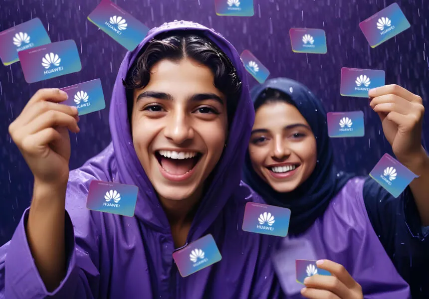 Variety of Denominations of HUAWEI Gift Cards