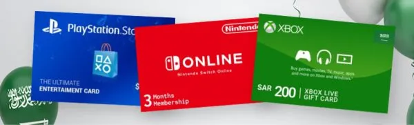 Gaming Consoles Gift Cards