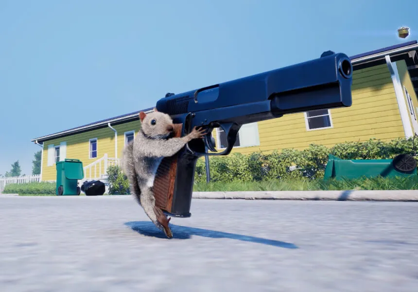 Squirrel with a Gun 