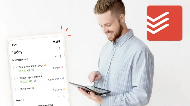 Todoist: Task Management That Reads Your Mind - The 10 Best ADHD Apps That Actually Work in 2025