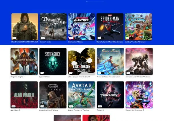 استكشف أفضل ألعاب PS5 المتاحة الآن