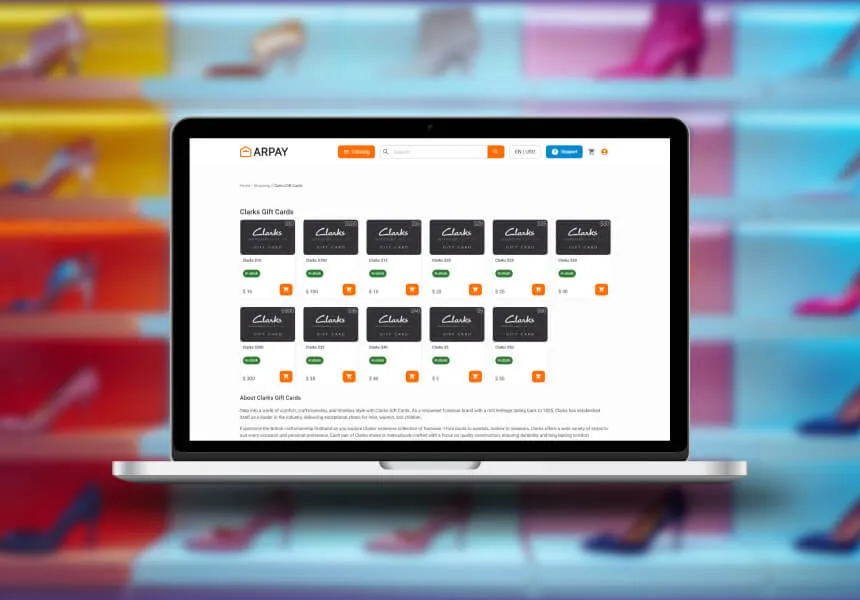 بطاقات هدايا كلاركس: خصومات وعروض لا تفوت تصل إلى 40% 