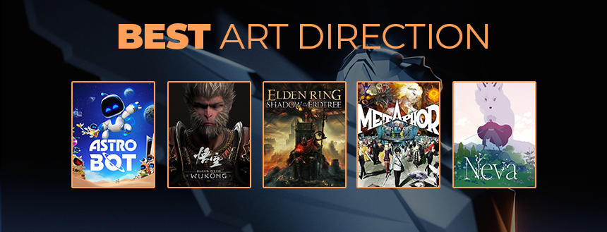 Game Awards 2024: لا يفوتك التصويت للعبتك المفضلة 4 أفضل تصميم فني: