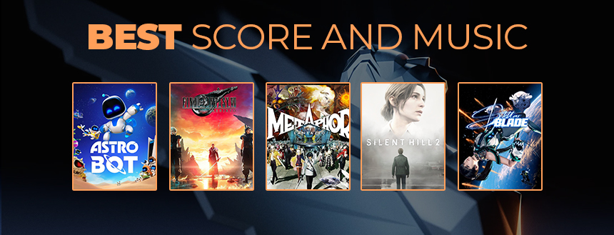 Game Awards 2024: لا يفوتك التصويت للعبتك المفضلة 5 أفضل موسيقى وصوت: