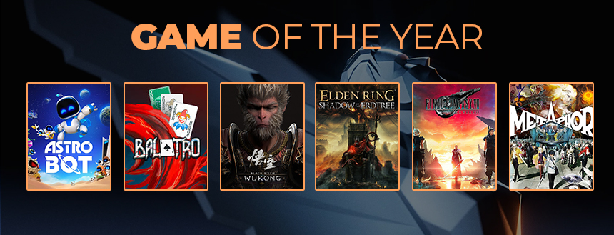 Game Awards 2024: لا يفوتك التصويت للعبتك المفضلة 1 أفضل ألعاب العام: