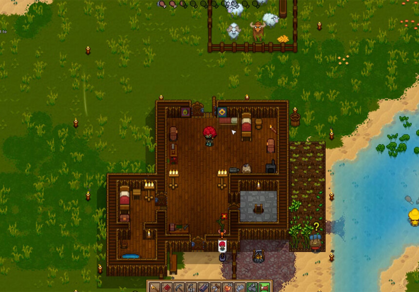 Necesse: لعبتك القادمة بخصم 12% على Steam - احصل عليها الآن! 2 3 استراتيجيات و 9 نصائح للمبتدئين في Necesse - إدارة الموارد - البناء الاستراتيجي للقواعد