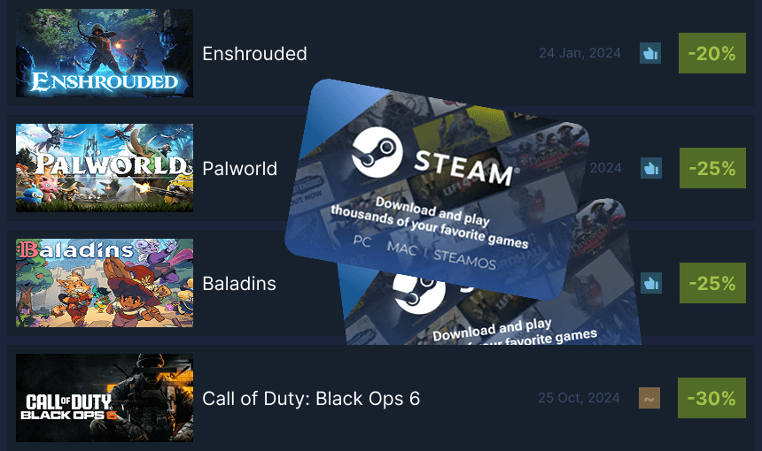 عروض فبراير على Steam: خصومات حتى 95% على أقوى 10 ألعاب 2025 2 عروض فبراير على Steam: خصومات حتى 95% على اقوى 10 ألعاب 2025 - عروض فبراير على Steam: من أعلى خصم إلى أقل خصم