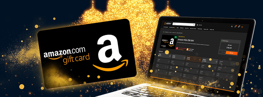 بطاقات هدايا عيد الفطر: أفضل 10 أفكار لعيدية مميزة لأحبابك 3 3. بطاقة هدايا Amazon: لأن العيد يعني خيارات غير محدودة - أفضل 10 أفكار لهدايا عيد الفطر لعيدية مميزة