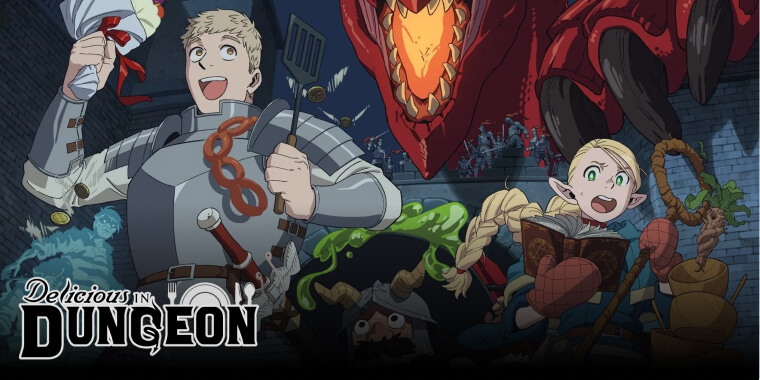 Anime Hayranları İçin 2025’in Unutulmaz 10 Yapımı 6 6. Delicious in Dungeon – Gurme Macera