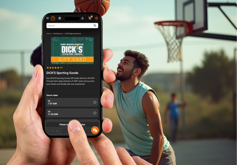 DICK'S Sporting Goods Hediye Kartı 2025 Rehberi 1 ARPay Üzerinden DICK'S Sporting Goods Hediye Kartı Satın Alma Rehberi
