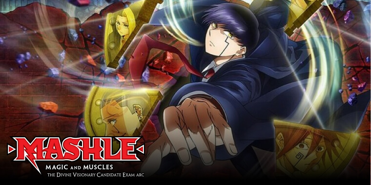 Anime Hayranları İçin 2025’in Unutulmaz 10 Yapımı 8 8. MASHLE: MAGIC AND MUSCLES – Divine Visionary Candidate Exam Arc