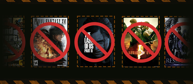 Saudi Arabia - List of Banned Video Games in Arab Countries 