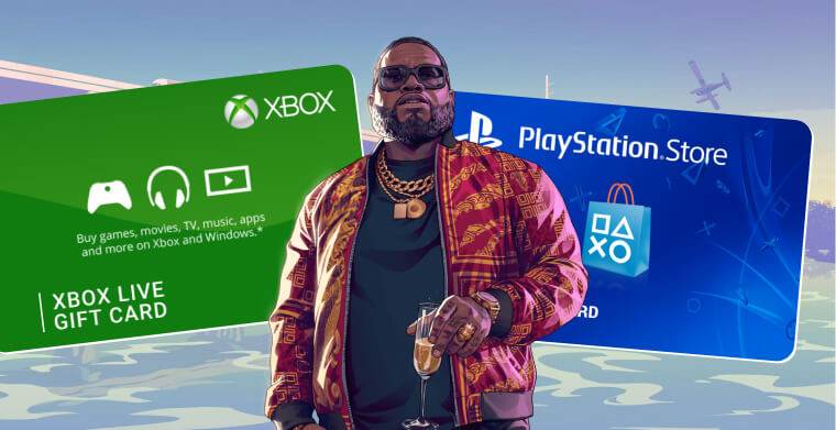 تعرف على موعد إصدار GTA 6 وأهم الحقائق بعد الإعلان الرسمي 2 بطاقات هدايا اكس بوكس و بلايستيشن من ارباي - تعرف على موعد إصدار GTA 6 وأهم الحقائق بعد الإعلان الرسمي