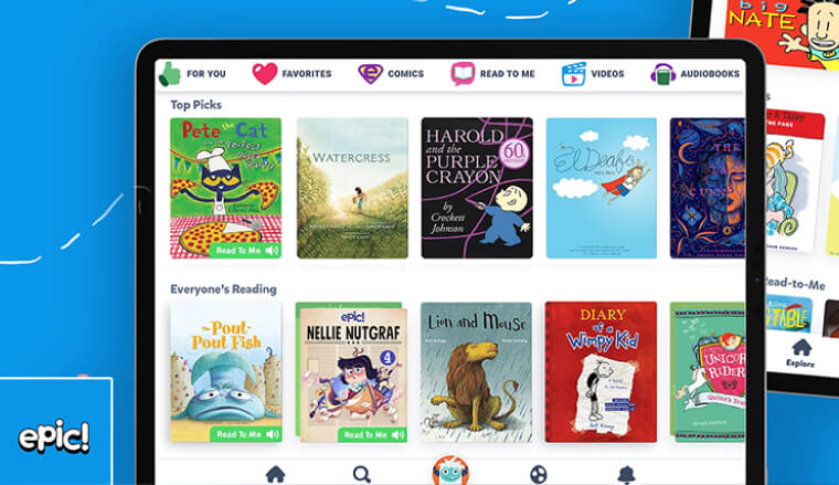 Epic: Kids' Books & Reading Educational App - Best Educational Apps for Kids in 2025: Fun & Learning