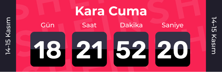 Shein Kara Cuma 2025: Tasarrufun En Akıllı Yolu 1 Shein Kara Cuma Ne Zaman Başlıyor?