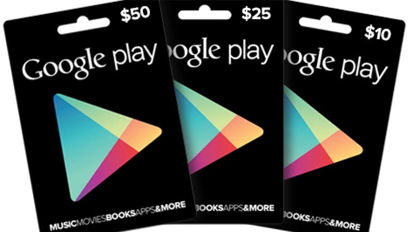 Google Play gift cards and their most important uses 1 Google Play gift cards
