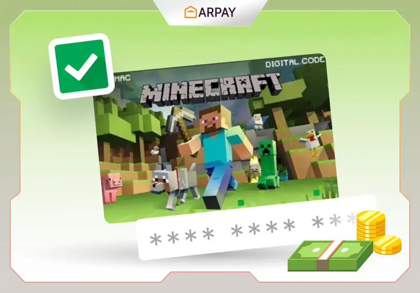 Minecraft Gift Cards: Redeem you Cards in 5 steps
