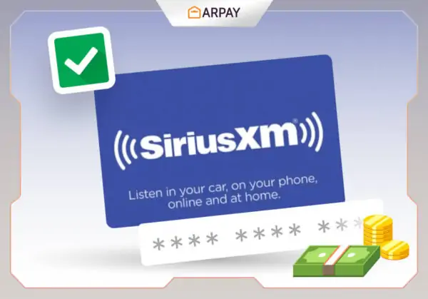 SiriusXM Gift Cards redemption guide 101