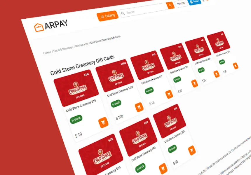 استرداد بطاقات هدايا كولد ستون: استمتع بمذاق الصيف 1 استرداد بطاقات هدايا كولد ستون: استمتع بمذاق الصيف