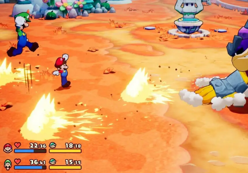 Mario and Luigi Brothership: رحلة مليئة بالمرح والتحديات 2 طريقة اللعب: