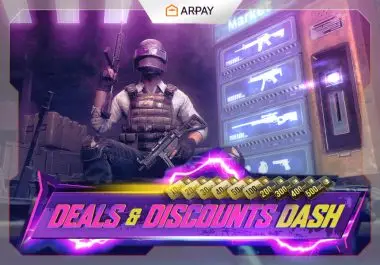 PUBG Mobile Gift Card Discounts on AR-PAY: Get More for Less
